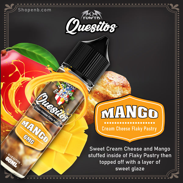 Quesitos Freebase Vape Juice | Premium E liquid Flavor by ENB shopenb.com Quesitos Freebase Vape Juice | Premium E liquid Flavor by ENB shopenb.com